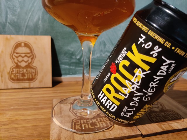 JaskanKaljat RPS Brewing Hard Rock Lager Olut Beer