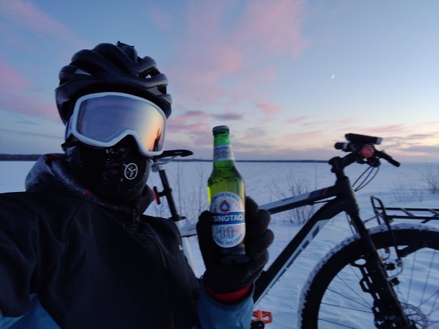 olut beer jaskankaljat tsingtao zero saimaa cycle tour