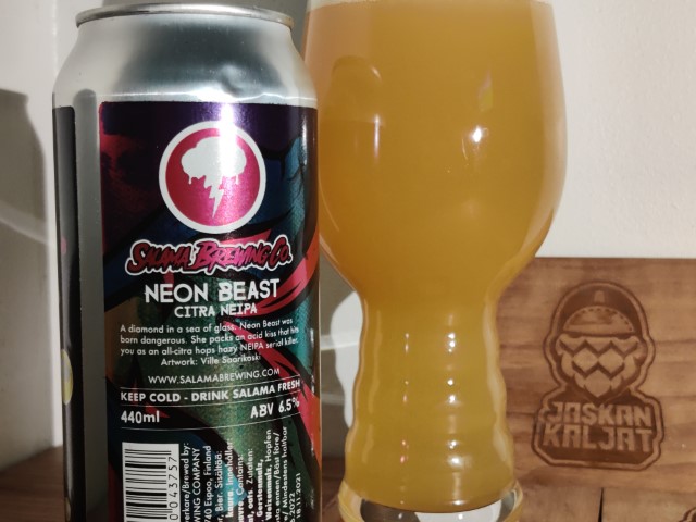 Salama Brewing Neon Beast Citra NEIPA